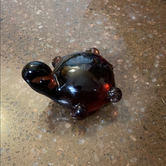 Mariano turtle paper weight vintage hand blown - Picture 3 of 7